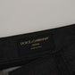 Black Silk Bandana Print Pants