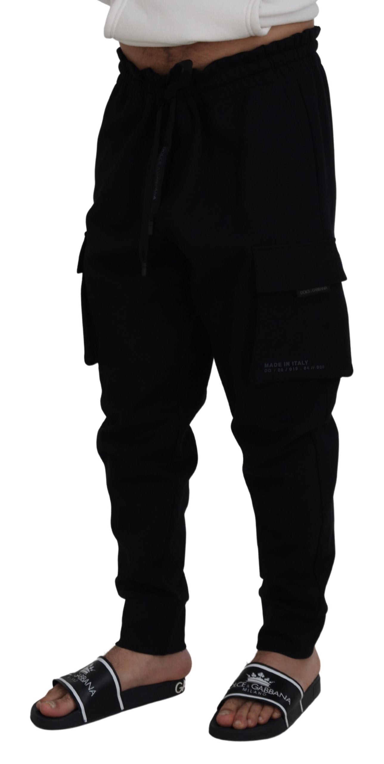 Elegant Black Jogger Pants for Men