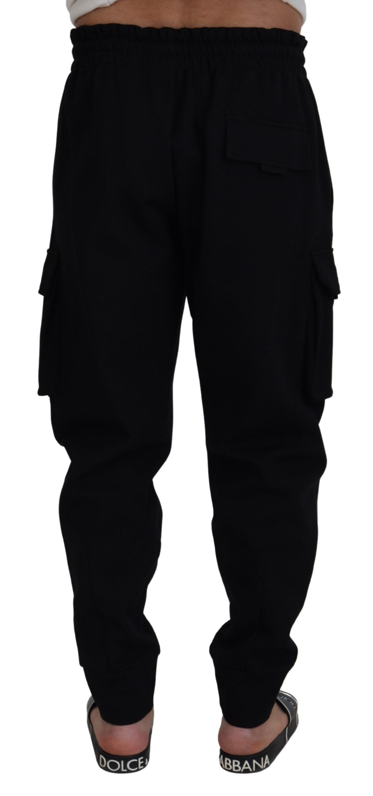 Elegant Black Jogger Pants for Men