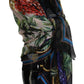 Elegant Multicolor Silk Scarf