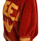 Regal Faux Fur Crown Sweater