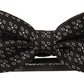 Elegant Polka Dot Silk Bow Tie