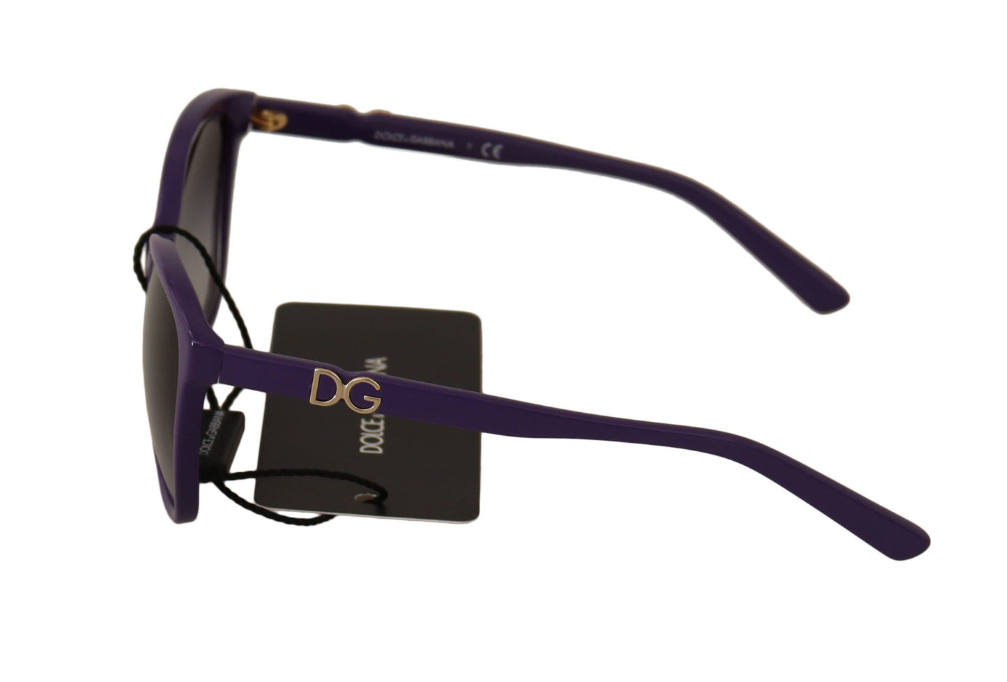 Elegant Purple Frame Black Lens Shades