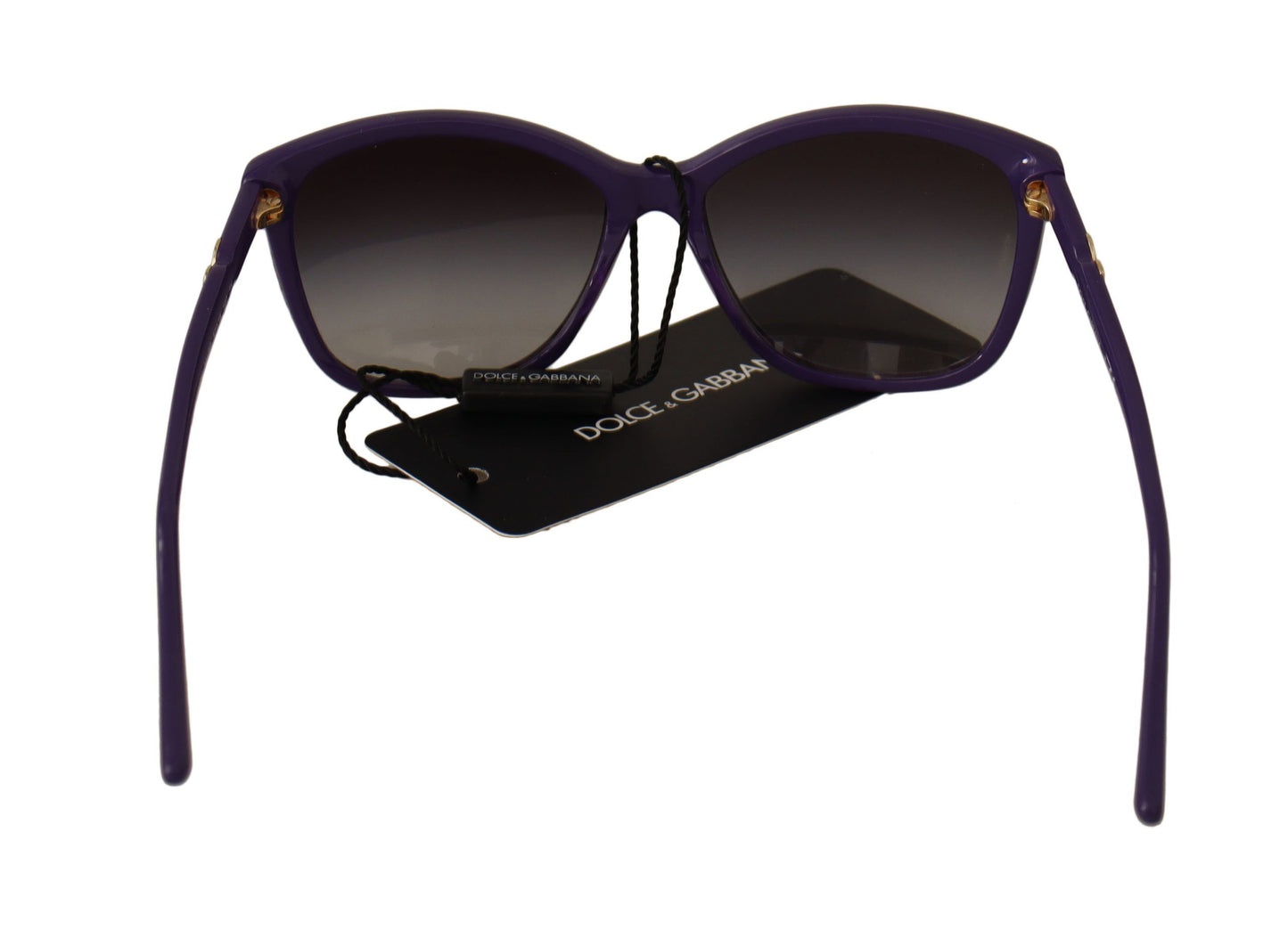 Elegant Purple Frame Black Lens Shades