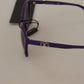 Elegant Purple Frame Black Lens Shades