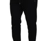 Elite Casual Black Sweatpants