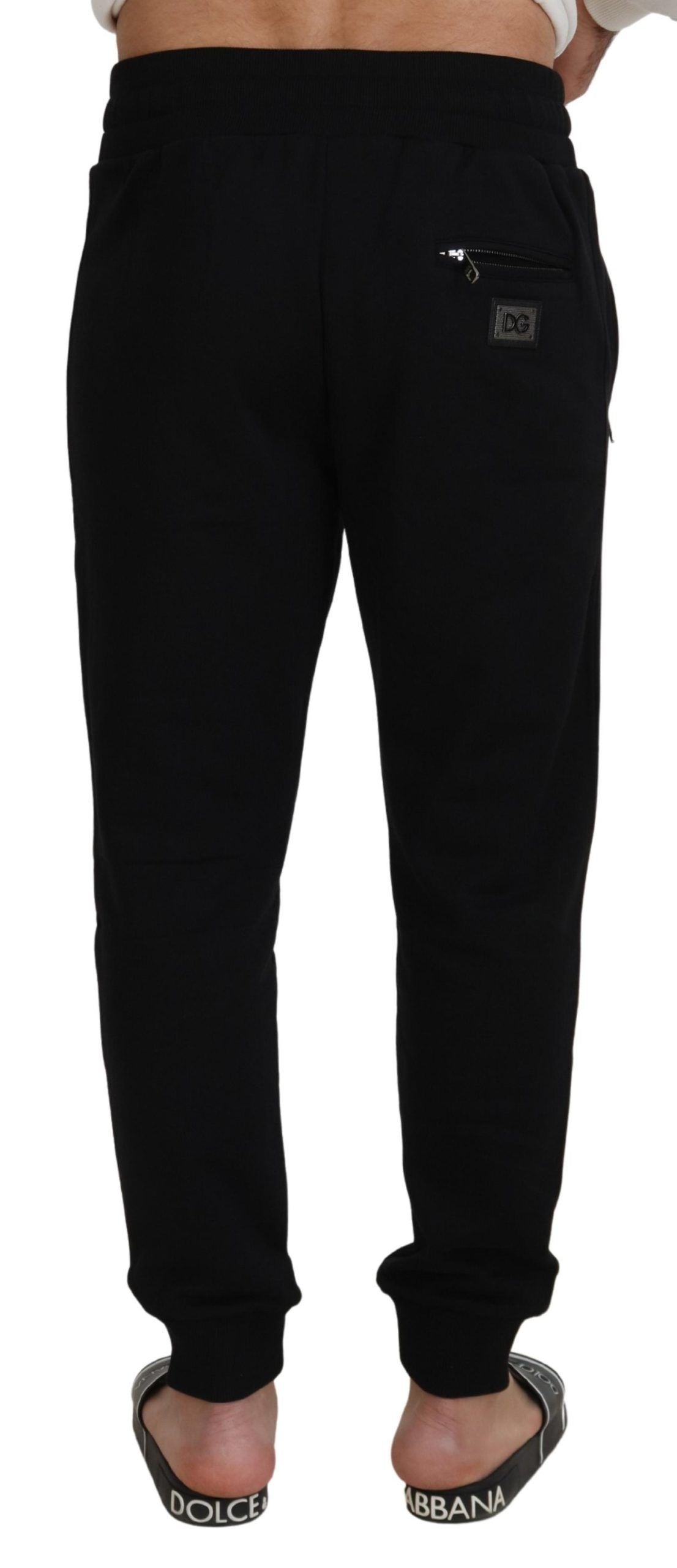 Elite Casual Black Sweatpants