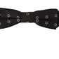 Polka Dot Silk Bow Tie in Black and White