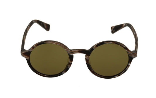 Chic Multicolor Round Frame Sunglasses