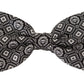 Elegant Silk Black Bow Tie