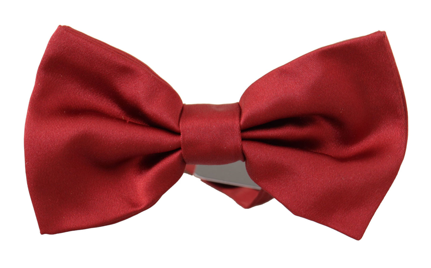 Elegant Silk Red Bow Tie