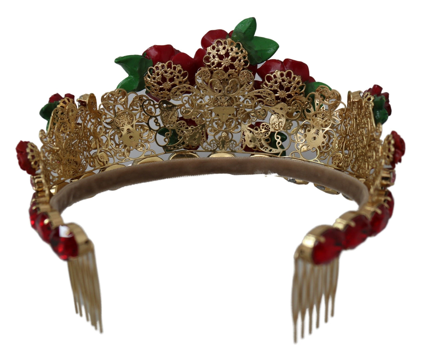 Elegant Crystal Diadem Tiara