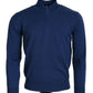 Elegant Dark Blue Wool Casual Shirt