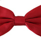 Elegant Red Silk Bow Tie for Distinguished Gentlemen