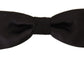 Elegant Silk Black Bow Tie