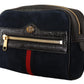 Elegant Blue Suede Belt Bag