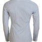 Blue Striped SICILIA Men Long Sleeves Shirt