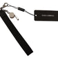 Elegant DG Logo Embossed Keyring with Whistle