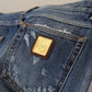 Chic Tattered Denim Pants for the Modern Man