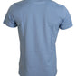 Elegant Light Blue Cotton Tee