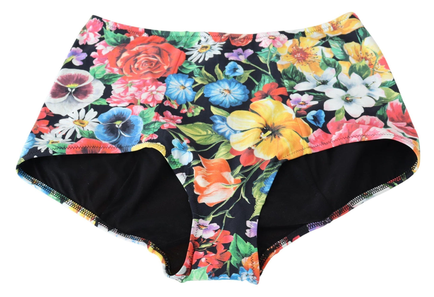 Floral High Waist Bikini Bottom