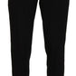 Black Tapered Chino Men Formal Pants