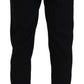 Black Tapered Chino Men Formal Pants