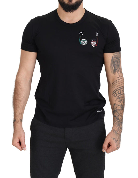 Elegant Embroidered Logo Tee