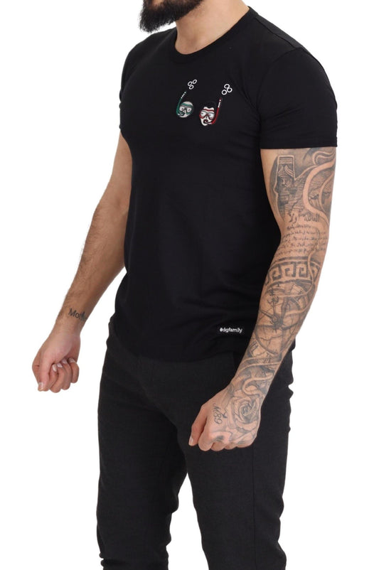 Elegant Embroidered Logo Tee