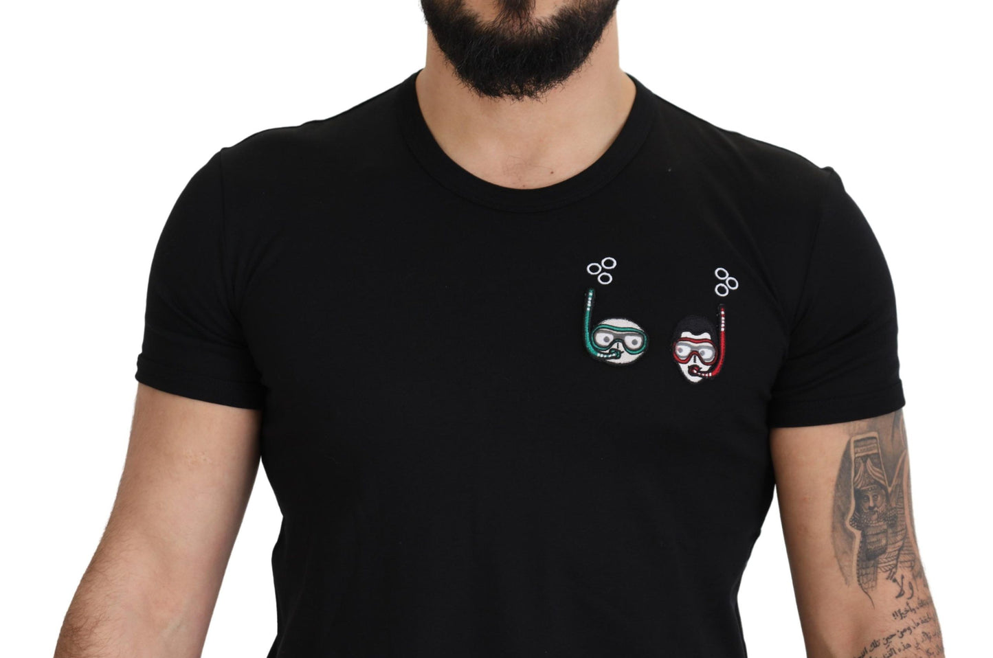 Elegant Embroidered Logo Tee