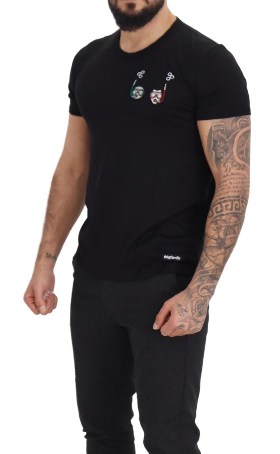 Elegant Embroidered Logo Tee