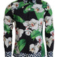 Multicolor Floral Slim Gold Formal Shirt