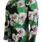 Multicolor Floral Slim Gold Formal Shirt