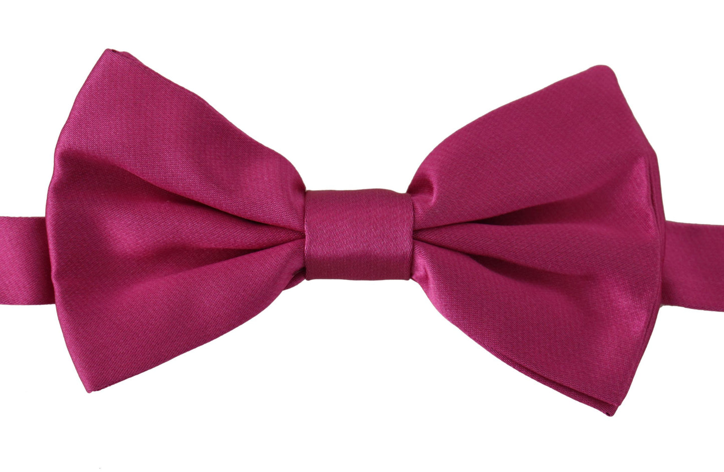 Elegant Pink Silk Bow Tie