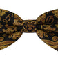 Elegant Silk Charcoal Bow Tie