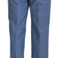 Elegant Regular Fit Dress Pants in Blue
