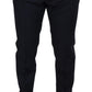 Blue Wool Chino Formal Pants