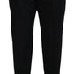 Black Cotton Chino Formal Pants