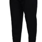 Black Cotton Chino Formal Pants