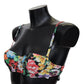 Multicolor Floral Print Swimwear Bikini Tops