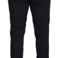 Black Wool Chino Formal Pants