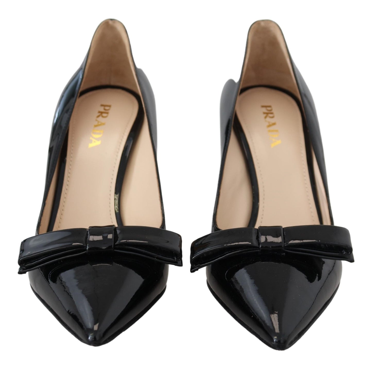 Elegant Patent Black Leather Pumps