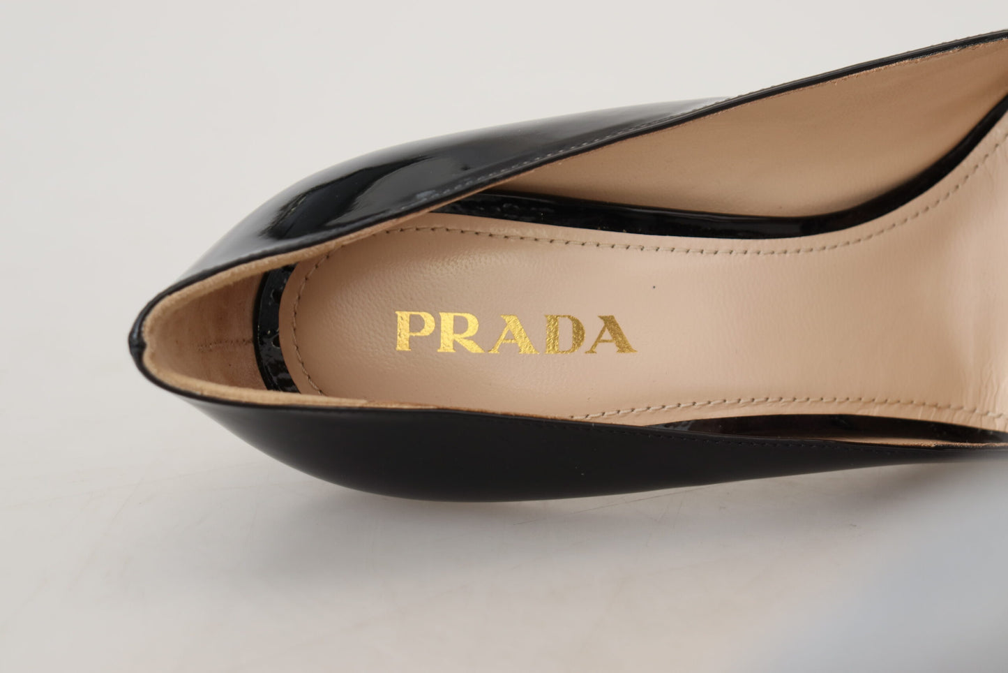 Elegant Patent Black Leather Pumps