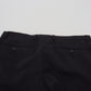 Black Wool Chino Formal Pants