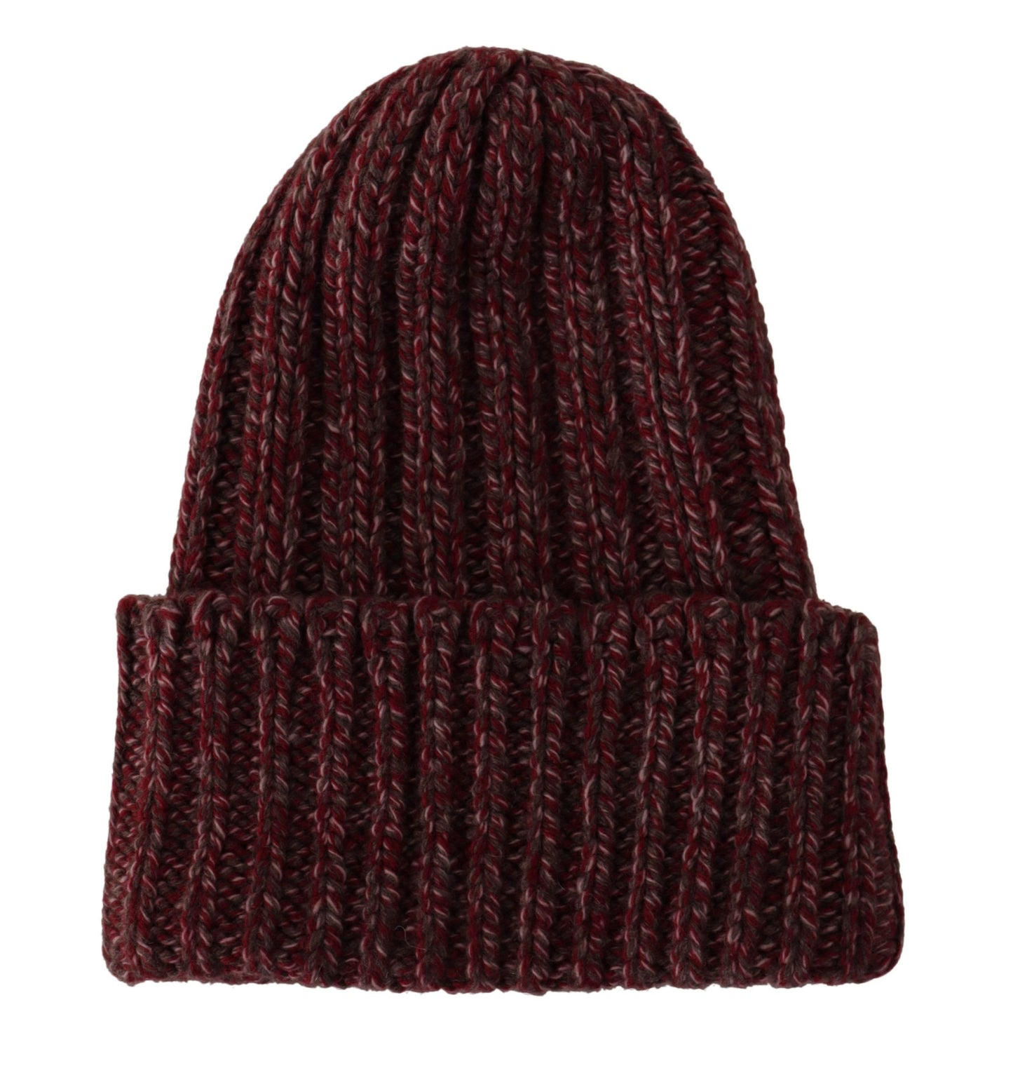 Bordeaux Cashmere Blend Beanie Hat