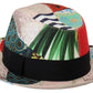 Eclectic Chic Multicolor Fedora Cap