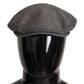 Gray Newsboy Men Capello Cotton Blend Hat