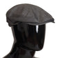 Gray Newsboy Men Capello Cotton Blend Hat