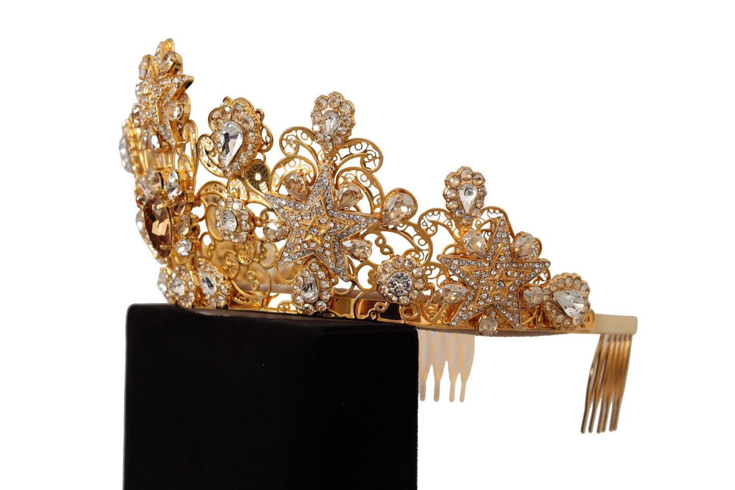 Elegant Crystal Embellished Diadem