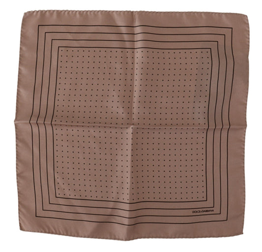 Elegant Silk Dot Pocket Square